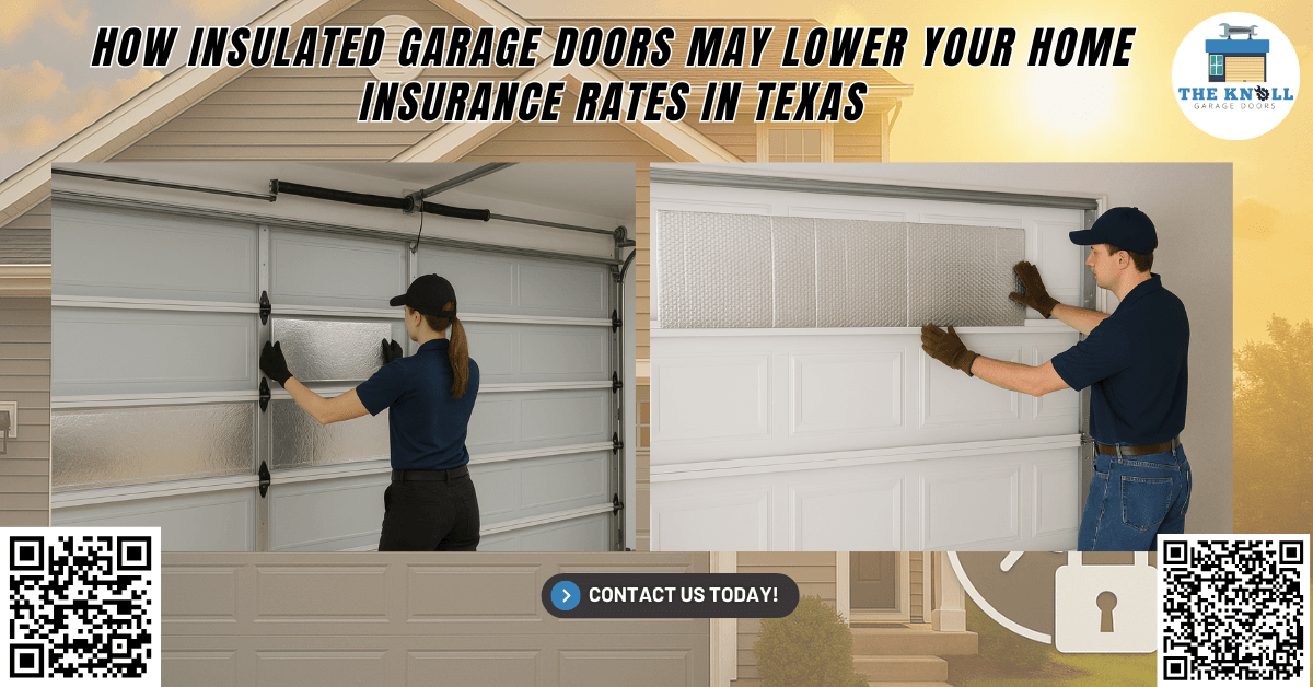 Tips & Guides 23 How Insulated Garage Doors May Lower Your Home Insurance Rates in Texas - The Knoll Garage Doors