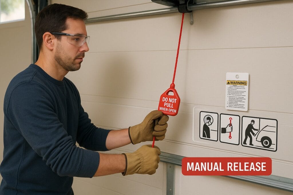 Fall Maintenance Tips to Avoid Emergency Garage Door Repair in Texas 2 Safe Garage Door Operation