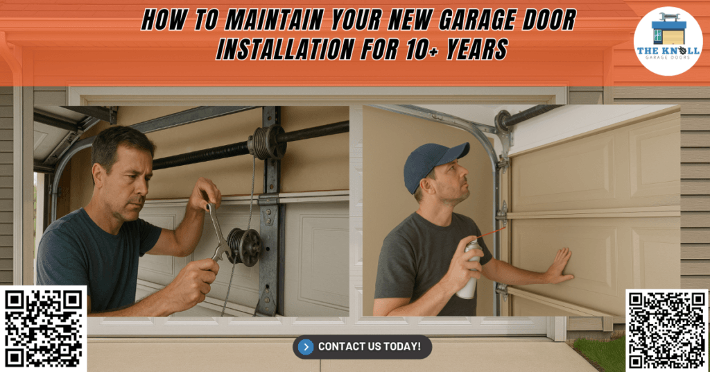 How to Maintain Your New Garage Door Installation for 10+ Years 1 How to Maintain Your New Garage Door Installation for 10+ Years