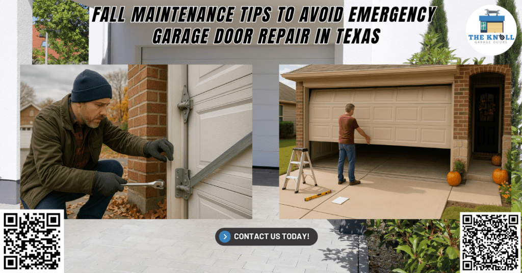 Fall Maintenance Tips to Avoid Emergency Garage Door Repair in Texas 1 Fall Maintenance Tips to Avoid Emergency Garage Door Repair in Texas