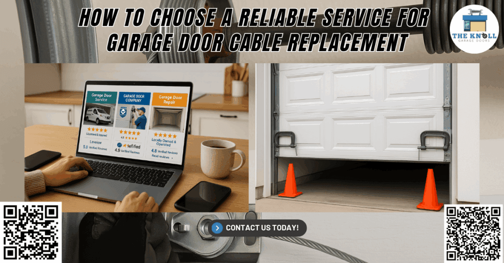 Why You Should Never Ignore a Broken Garage Door Cable 1 The Knoll Garage Doors 3