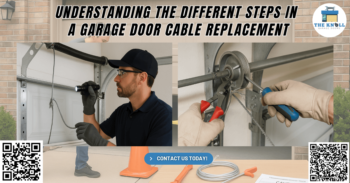 Tips & Guides 18 Understanding the Different Steps in a Garage Door Cable Replacement - The Knoll Garage Doors