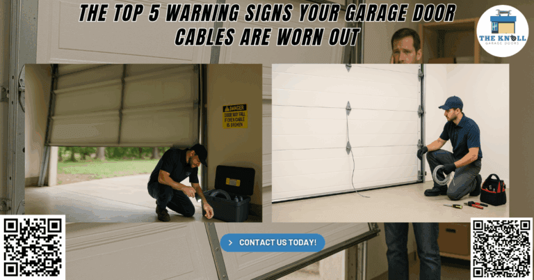 College Station, TX Garage Doors: Comparing Strengths and Weaknesses of Different Materials 3 The Top 5 Warning Signs Your Garage Door Cables Are Worn Out - The Knoll Garage Doors