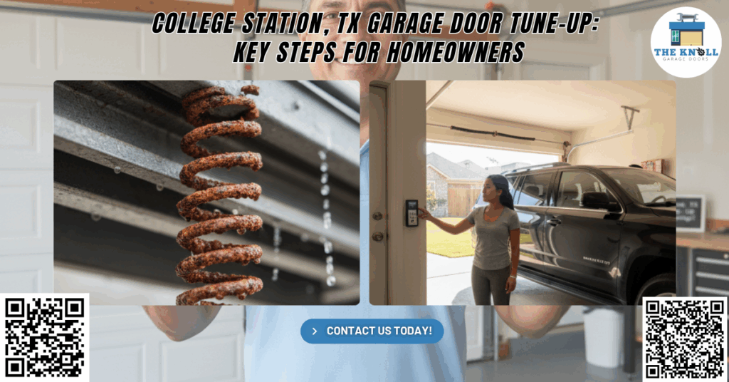 College Station, TX Garage Door Tune-Up: Key Steps for Homeowners - The Knoll Garage Doors